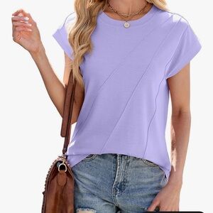 Lavender Casual Women's Top